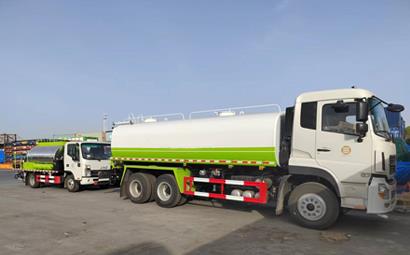 4 CBM asphalt distributor & 20 CBM water sprinkler truck